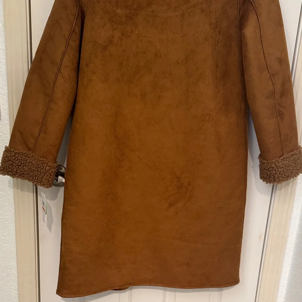 Lucky Brand Tan Sherpa Jacket - Picture 11 of 16